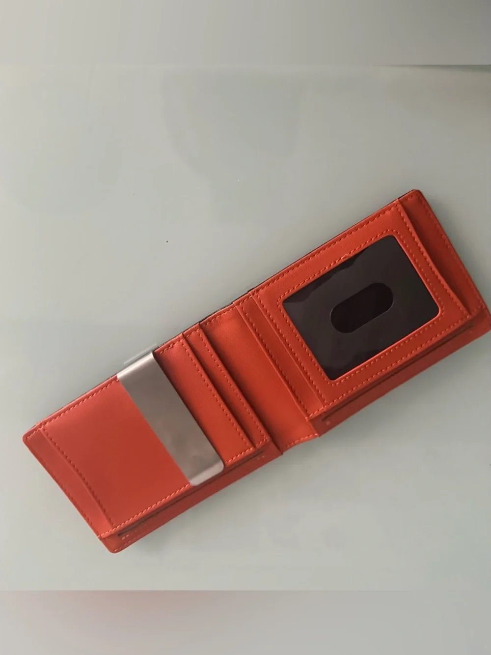 BLACK Minimalistic Bi-Fold Wallet